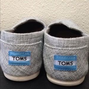 toms shoes light gray